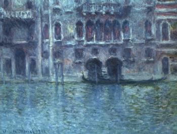 Claude Oscar Monet : Palazzo da Mula at Venice